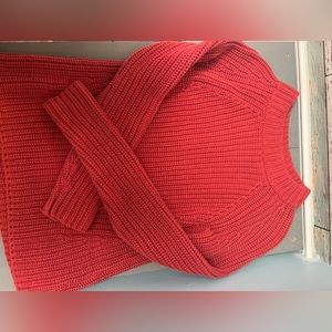 red sweater